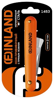 Нож Finland (Финляндия) прививочный с прямым лезвием из нерж стали, арт. 1453