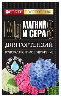 Bone Forte Для гортензий и кислотолюбивых растений, с серой и магнием, 100 г
