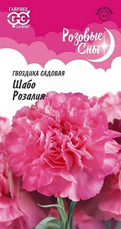 Гвоздика садовая Шабо Розалия, 0,1 г. Розовые сны.