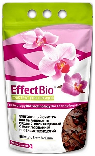 Субстрат для орхидей Start 8-13 мм, 2 л EffectBio