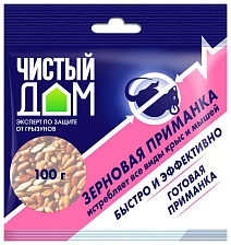 Зерновая приманка от крыс и мышей, 100 г