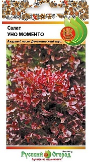 Салат листовой Уно Моменто, 0,3 г. Русский огород.