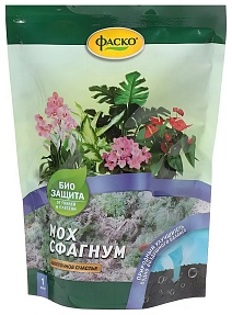 Мох Сфагнум Цветочное счастье, 1 л Фаско 