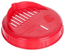 Крышка полиэтилен для слива винтовая "Москвичка", d-82