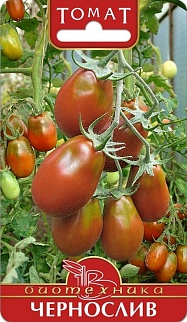 Томат Чернослив, 25 шт. Биотехника