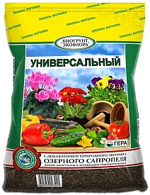 Биогрунт ЭкоФлора универсал, 10 л