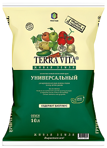 Грунт Terra Vita Живая Земля универсальный, 10 л