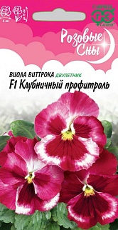 Виола Клубничный профитроль F1, 5 шт. Розовые сны.