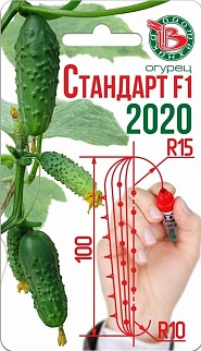 Огурец Стандарт F1 2020, 8 шт. Биотехника