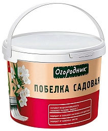 Побелка жидкая, 3,5 кг Огородник 