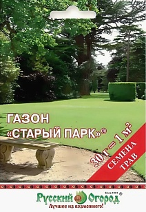 Газон Старый парк (для тени), 30 г Русский огород