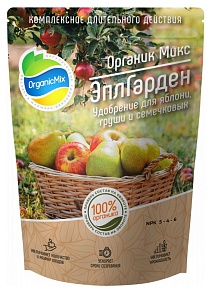 Органик Микс ЭплГарден для семечковых, 850 г