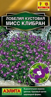 Лобелия кустовая Мисс Клибран, 0,05 г