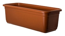 Кашпо балконное Венус эко 40 матовый терракот
