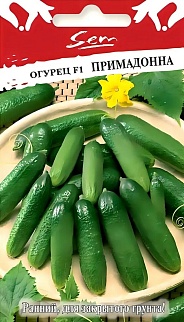 Огурец Примадонна F1, 10 шт. . Русский огород