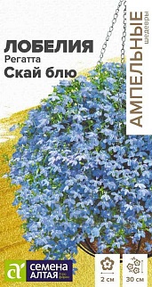 Лобелия ампельная Регатта Скай блю, 8 шт. Ампельные Шедевры