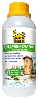 Дачный помощник, для дачных туалетов и выгребных ям, 500 мл