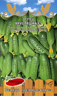Огурец Хрустяшка F1, 10 шт.