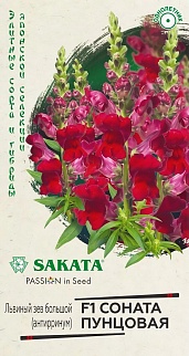 Антирринум Соната, пунцовая F1, 10 шт.