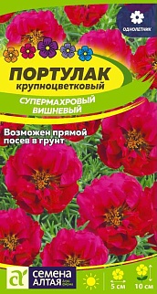 Портулак Супермахровый Вишневый, 0,1 г
