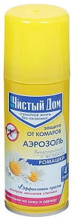 Аэрозоль от комаров с экстрактом ромашки, 100 мл