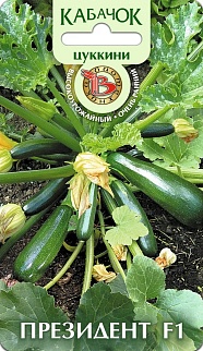 Кабачок Президент F1, 5 шт. Биотехника.