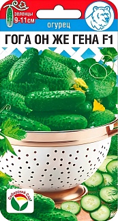 Огурец Гога он же Гена F1, 5 шт.