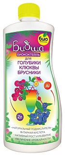 Биококтейль ТМ БИОША для голубики, брусники и клюквы, 1 л