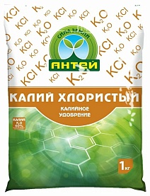 Калий хлористый, 1 кг Антей
