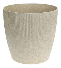 Горшок Магнолия Эко со вставкой, 3 л, слоновая кость