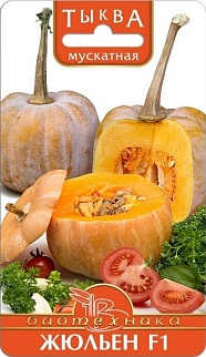 Тыква мускатная Жюльен F1, 5 шт. Биотехника