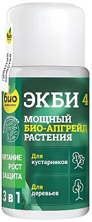 Био-комплекс Экби 4 для листвы и стволов кустарников и деревьев, 50 мл
