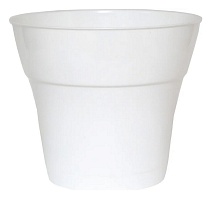 Горшок Тоскана с поддоном, 1,45 л, белый