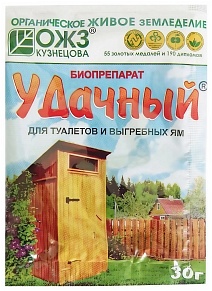 Биопрепарат Удачный для туалетов, 30 г