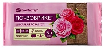 Почвобрикет Шикарная роза, 5 л