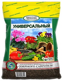 Биогрунт ЭкоФлора универсал, 5 л