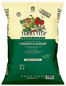 Грунт Terra Vita Живая Земля универсальный, 5 л
