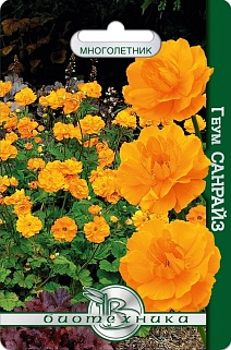 Геум махровый Санрайз, 20 шт. Биотехника