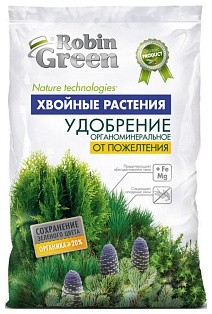 Удобрение органоминеральное от пожелтения хвои, 2,5 кг Robin Green 