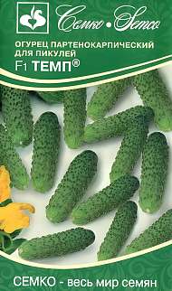 Огурец Темп F1, 5 шт. Семко.