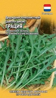 Двурядник (рукола) Грация, 500 шт. Голландия.