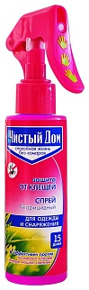 Спрей от клещей Чистый дом с триггером, 100 мл