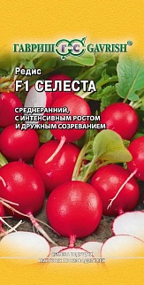 Редис Селеста F1, 0,5 г. Голландия. Гавриш.