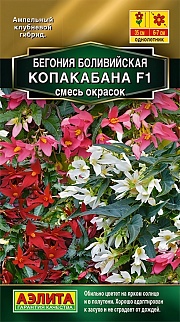 Бегония боливийская Копакабана F1, смесь, 5 шт.