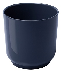 Горшок Дельта с вкладкой, 1,5 л, антрацит