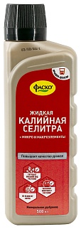 Удобрение Цветочное счастье калийная селитра, 500 мл Фаско