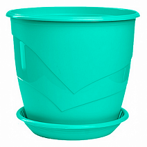 Кашпо Венеция, 0,75 л, бирюза