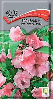 Бальзамин Том Самб розовый, 0,1 г