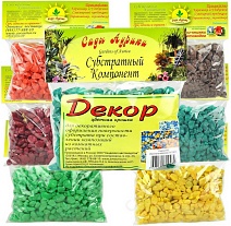 Декор цветная крошка (микс), 0,2 л 