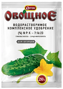Удобрение Овощное для огурцов, 20 г Ортон